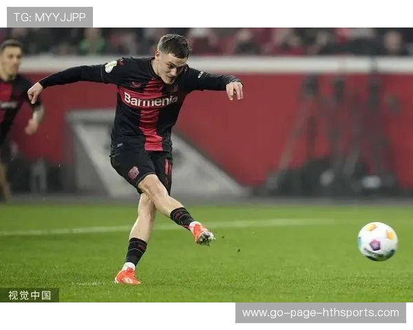 勒沃库森中路渗透形成多次射门